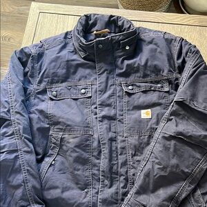 Men's Carhartt Full Swing Navy Jacket XL Tall